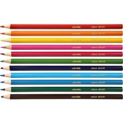 COLUMBIA COLORSKETCH PENCILS Full Length Assorted Pk12