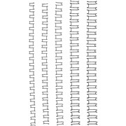IBICO WIRE 21 LOOP 10MMM BLACK COIL  65 SHEET CAPACITY 38  COMB BX100