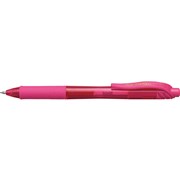 PENTEL ENERGEL X GEL INK PEN BL107 RETRACTABLE 07MM PINK