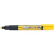 PENTEL PAINT MARKER MMP20 MEDIUM YELLOW BULLET TIP BX12
