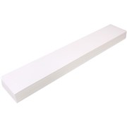 QUILL SENTENCE CARD 600X100MM BLANK STRIP PACK OF 100