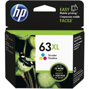 HP 63XL TRI COLOUR INK HY 330 PAGES F6U63AA