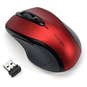 KENSINGTON PRO FIT MOUSE WIRELESS MID SIZE RUBY RED 72422