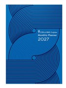 Collins Colplan Planner Month To View A4 Blue Geo 2027