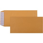 POCKET ENVELOPE DL 220x110 Strip Seal Gold 85g BX500 140156