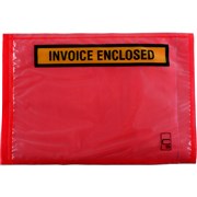 CUMBERLAND PACKAGING ENVELOPES Invoice Enclosed Red Bx1000