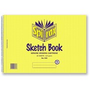 SPIRAX SKETCH BOOK 534 212x297mm A4 40pg SIDE BOUND