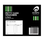 PETTY CASH VOUCHER PAD TUDOR 141065 50 LEAF 100X120 PK5