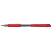 PILOT BPGP10R RETRACTABLE FINE RED SUPERGRIP BALLPOINT PEN DAL623132