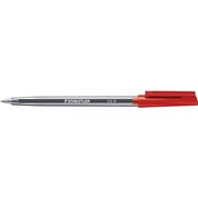 STAEDTLER STICK 430 BALLPOINT PEN MEDIUM RED STD430M2