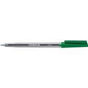 STAEDTLER STICK 430 BALLPOINT PEN MEDIUM GREEN STD430M5