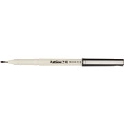 ARTLINE 210 FINELINER PEN BLACK 06MM TIP Available in 12s