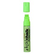 TEXTA JUMBO LIQUID CHALK CHISEL 15MM NIB GREEN MARKER DRY WIPE