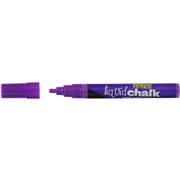 TEXTA LIQUID CHALK MARKER Bullet 45mm Nib WET WIPE Purple