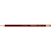 STAEDTLER 112 TRADITION ERASER TIPPED PENCIL STD112 HB