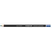 STAEDTLER LUMOCOLOR PERMANENT GLASOCHROM PENCIL BLUE