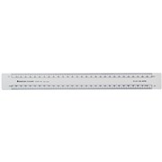 STAEDTLER OVAL SCALE RULERS 300MM SCALE FRONT 1112 BACK