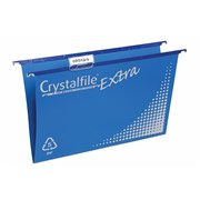 CRYSTALFILE EXTRA PP SUSP FILES BOX20 BLUE 111601 BOX20
