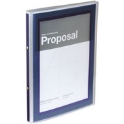 A4 AVERY FLEXIVIEW PRESENTATION BINDER 2 O 25MM NAVY BLUE