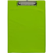 A4 MARBIG SUMMER COLOUR LIME PVC CLIPFOLDER