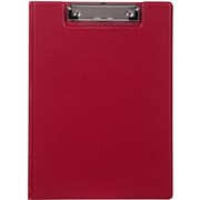 A4 MARBIG PVC CLIPFOLDER RED BANTEX 424009