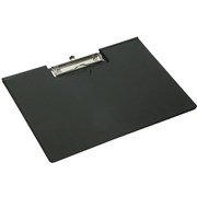 MARBIG CLIPFOLDER LANDSCAPE A4 BLACK