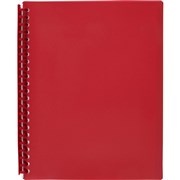 A4 MARBIG REFILLABLE DISPLAY BOOKS RED 20 POCKET 31800
