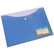 A4 TROPICAL PUSH BUTTON ENVELOPE BLUEBERRY