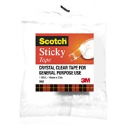 SCOTCH 500  502 EVERYDAY STICKY TAPE 18MM X 66M ROLL1