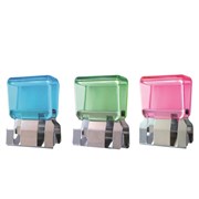 CARL MORI CLIP MC52A SMALL ASSORTED COLOURS 30 SHEET CAP BOX OF 50