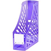 ITALPLAST MAGAZINE HOLDER TRANSLUCENT PURPLE I160TPURPLE