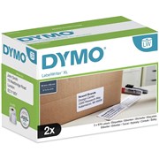 DYMO LW SHIPPING LABELS Suits 4XL 59X102MM 575 ROLL  BX2 
