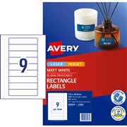 AVERY MEDIA LASER LABELS L7667 Std Data Cartridge SHR
