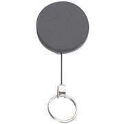 REXEL RETRACTABLE KEY HOLDERS WITH RING 700MM BLACK