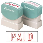 XSTAMPER CXB PAID RED 1005