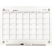 QUARTET INFINITY GLASS BOARD 895x635mm Calendar White Office Series