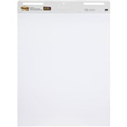 POSTIT NOTE 559 EASEL PAD 635X775MM SELF STICK PLAIN WHITE