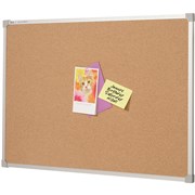 CORK BULLETIN BOARD Aluminium Frame 1200x900mm 39054