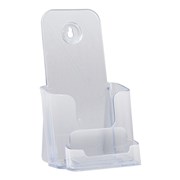 DEFLECTO BROCHURE HOLDERS DL FREE STANDING  WALL MOUNT WITH BUSINESS CARD HOLDER
