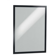 DURABLE MAGAFRAME SIGN HOLDER A3 ADHESIVE BACK BLACK PACK 2