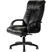 STATESMAN EXECUTIVE CHAIR BLACK LEATHER