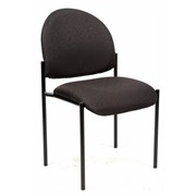 NEUTRON VISITOR CHAIR BLACK FABRIC