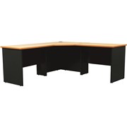 LOGAN WORKSTATION 1800X1800X750 Beech  Ironstone