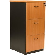 LOGAN FILING CABINET 3 DRAWER Beech  Ironstone