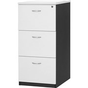 LOGAN FILING CABINET 3 Drawer White  Ironstone