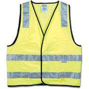 MAXISAFE HIVIS SAFETY VEST Day Night Yellow  X Large Class DN