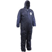MAXISAFE DISPOSABLE COVERALLS Chemiguard SMS Blue  X Large