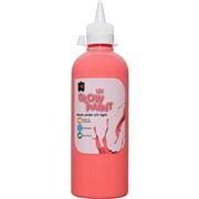 EC UV GLOW PAINT SCARLET 500ML