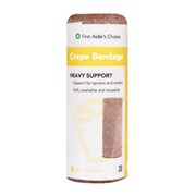 TRAFALGAR HDUTY CREPE BANDAGE FAC HEAVY SUPPORT TAN 10CM WIDE