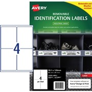 Avery 959210 Heavy Duty Industrial Labels White L4774